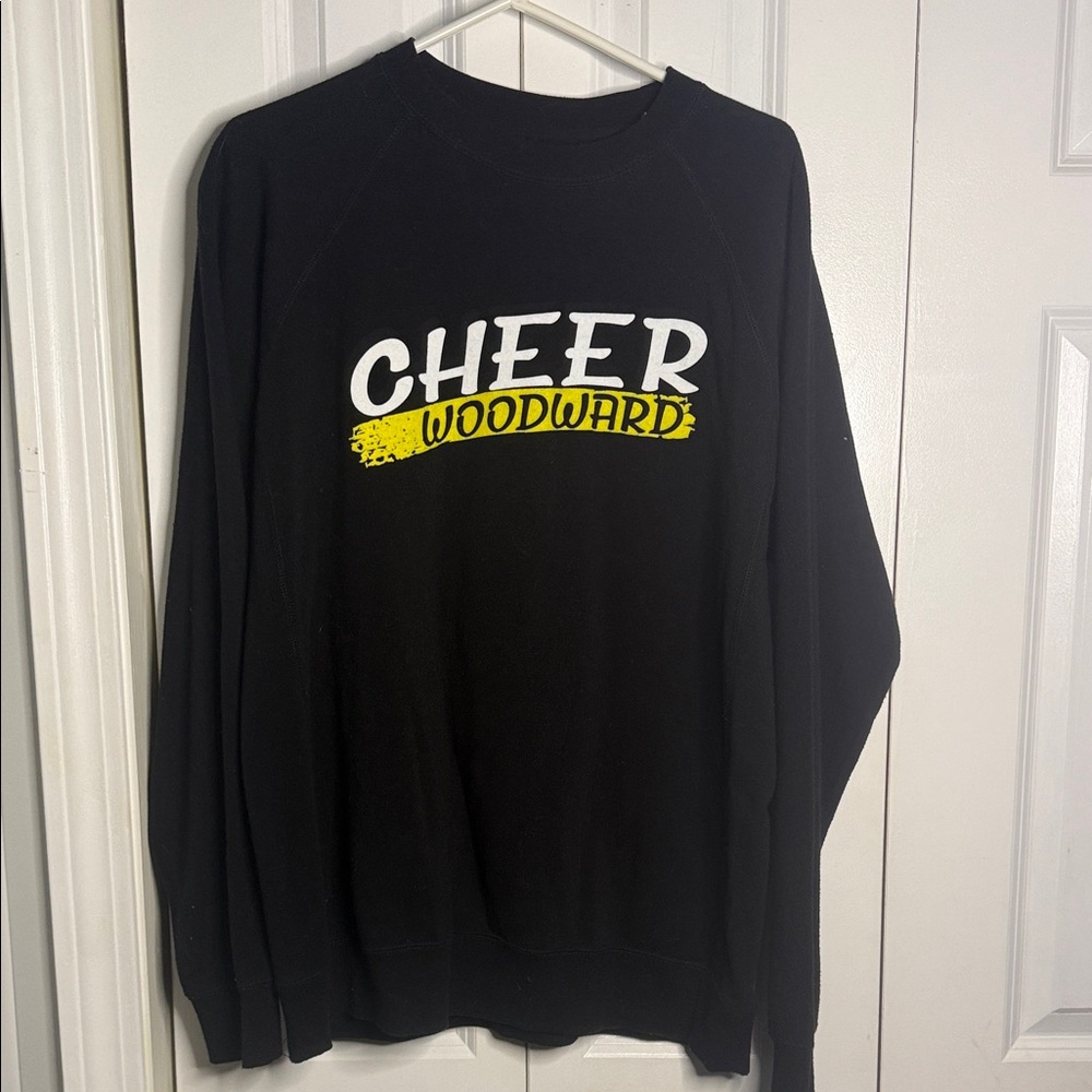 Vintage Woodward Cheer Black Sweatshirt
